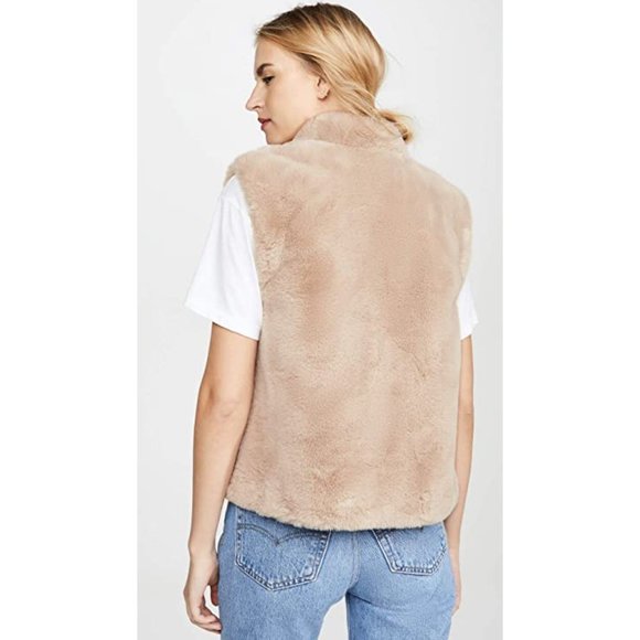 Velvet by Graham & Spencer Chelle Faux Fur Vest - Picture 3 of 9